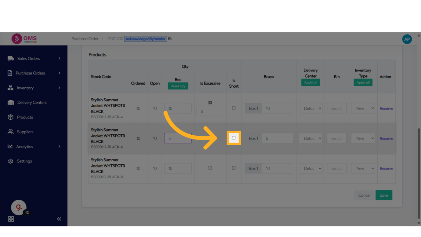 Over and Under Receiving