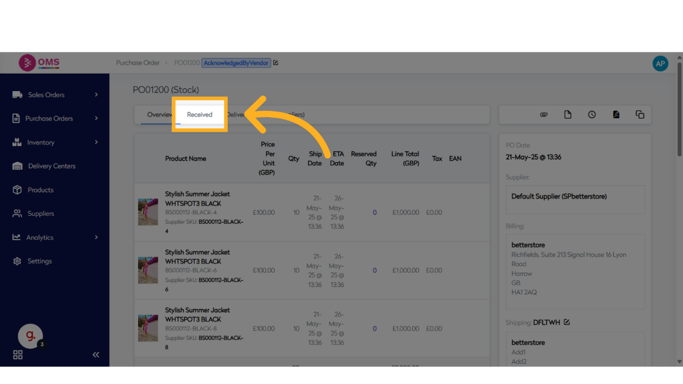Over and Under Receiving
