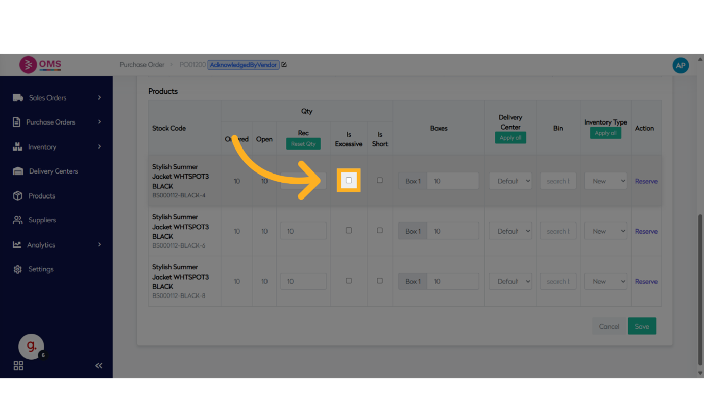 Over and Under Receiving